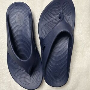 OOFOS Navy Blue Men's Sandals
